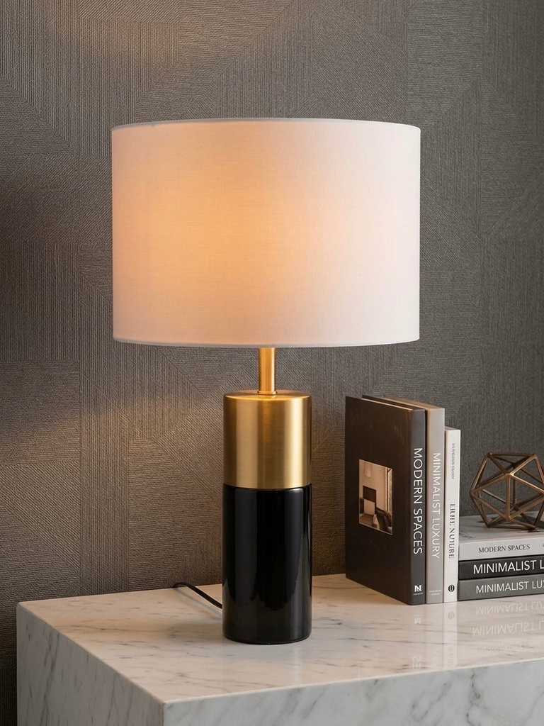 Lámpara sobremesa "Base marmol"