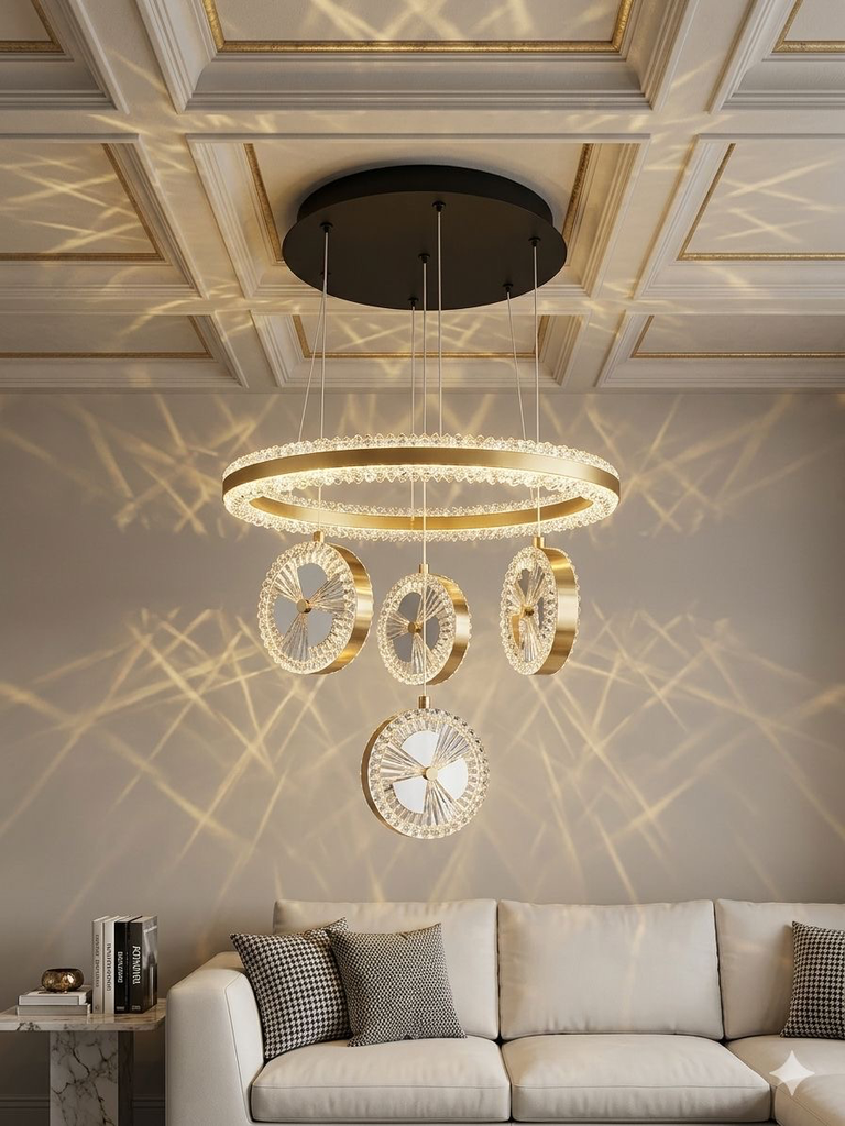 Lámpara Colgante "Tiara Imperial"