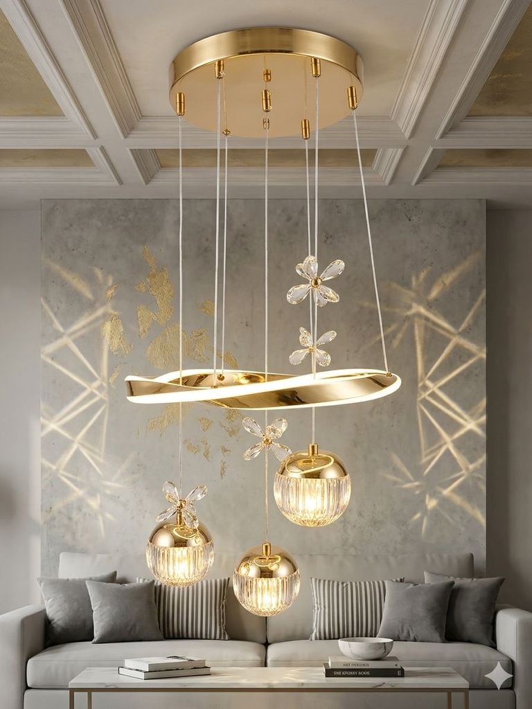 Lámpara Colgante "Eclat Floral"