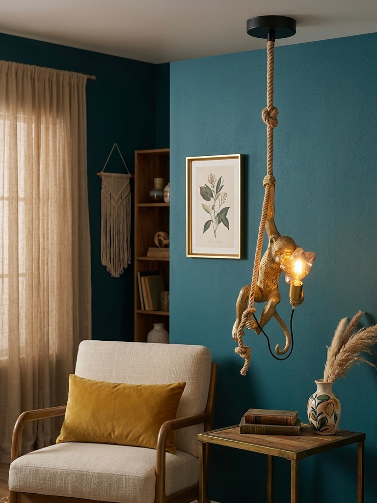 Lámpara Colgante "Gold Safari"