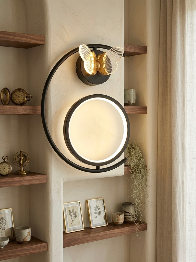 Lámpara de pared "Susurro de luz"