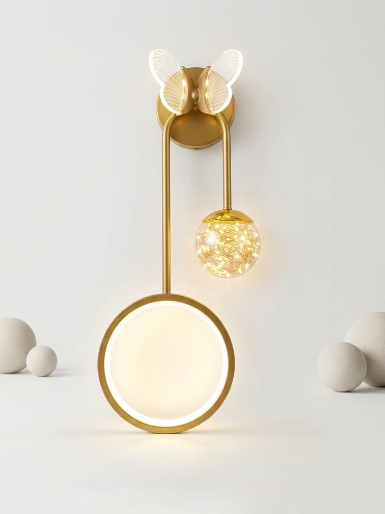 Lámpara de pared "Hada de Luz"