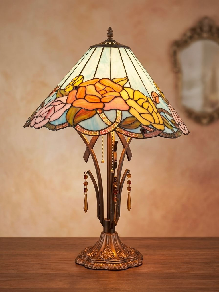 Lámpara sobremesa "Mosaico Rose" 